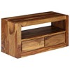 vidaXL TV Stand Solid Wood Sheesham 31.5"x11.8"x15.7" - 4 of 4