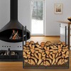 attop Heavy Duty Metal Firewood Holder with Removable Holders - 4 of 4