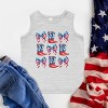 The Juniper Shop Patriotic Boots Stacked Coquette Toddler Tank - 3 of 4