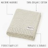 100% Luxury Organic Cotton Baby Swaddle Blanket for Newborn and Infant Boys and Girls - 3 of 4