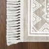 Boho Area Rugs Washable Bordered Accent Carpet Non Slip Non Shedding Stain Resistant Floor Cover Soft Indoor Mat for Bedroom Living Room - 4 of 4