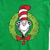 Men's The Cat in the Hat Cat Wreath Short Sleeve Graphic T-Shirt - Green - 3X Big and Tall - 2 of 4
