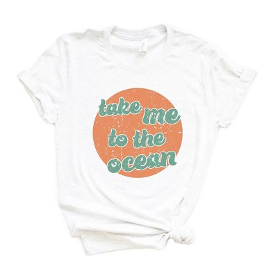 Simply Sage Market Women's Take Me to The Ocean Circle Short Sleeve Graphic Tee
