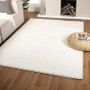 Luxe Weavers Plush Shag Solid Indoor Area Rug - 2 of 4