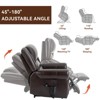 ChicFurnit Living Room Chair Arm Chair Accent Chair Power Lift Recliner with Massage Heat Dual Motor Faux Leather/Genuine Leather for Living Room - 4 of 4