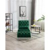 Leisure Concubine Sofa with Solid Acrylic Legs for Living Room or Bedroom - 3 of 4