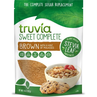 Truvia Sweet Complete Brown Sweetener with the Stevia Leaf - 14oz