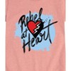 Girls' - Disney - Rise Of Red Rebel At Heart Fitted Short Sleeve Graphic T-Shirt - 2 of 4