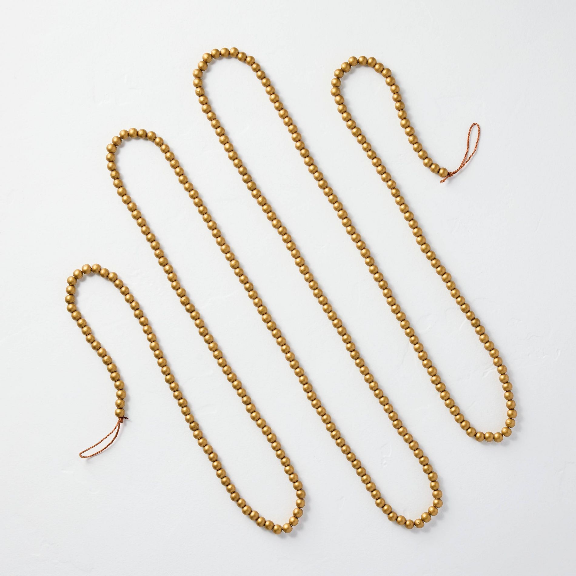 12' Brass Bead Garland - Hearth & Hand™ with Magnolia