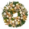 Large Christmas Wreath for Front Door, Artificial Pine Wreath for Fireplaces Porch Walls New Years Christmas Home Hanging Decor - 3 of 4