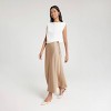 Women's Textured Satin Side-Tie Skirt - A New Day™ - 2 of 4