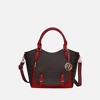 MKF Collection Talula Signature Printed Vegan Leather Women’s Satchel Bag by Mia K - 2 of 4