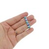 Unique Bargains Two-color Rhinestone Shoelace Charms 1 Pc - 3 of 4
