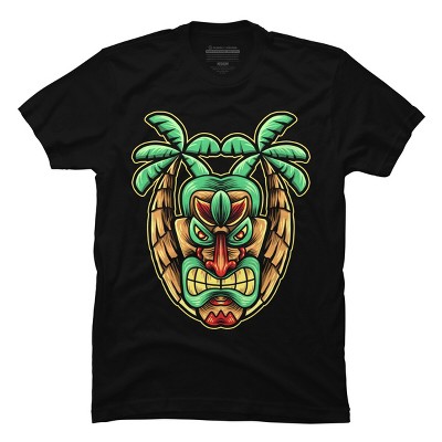 Men's Design By Humans summer with tiki By donipacoceng T-Shirt