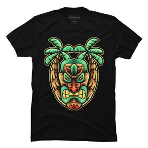 Men's Design By Humans summer with tiki By donipacoceng T-Shirt - 1 of 2