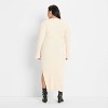 Women's Ribbed Maxi Dress - Future Collective - 2 of 3
