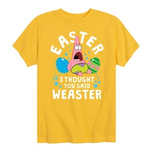 Boys' - SpongeBob Squarepants - Easter Weaster Short Sleeve Graphic T-Shirt - 1 of 4