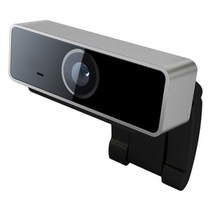 iMountek "FHD 1080P USB Webcam with Auto Focus, Microphone, Rotatable Clip for Live Streaming, Video Calls, and Gaming"Black - 1 of 4