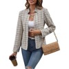 Womens Blazer Long Sleeve Open Front Elegant Casual Blazer Cardigan - 4 of 4