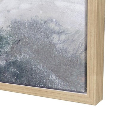 Fluid Motion II Abstract Landscape Hand Painted Canvas Art