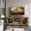 Costway TV Stand Entertainment Media Center for TVs up to 65'' w/Steel Mesh Doors - 3 of 4