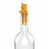 TrueZoo Corki Bottle Stopper, Corgi Animal Cork, Novelty Wine Stopper, Silicone, Set of 1, Orange - 3 of 4