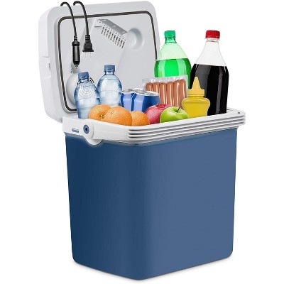 Ivation 25 Liter Portable Electric Cooler and Warmer - Great for Camping, Travel and Picnics