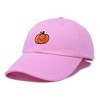 Dalix Baby Pumpkin Embroidered Cotton Baseball Cap Adjustable Dad Hat Womens - 4 of 4
