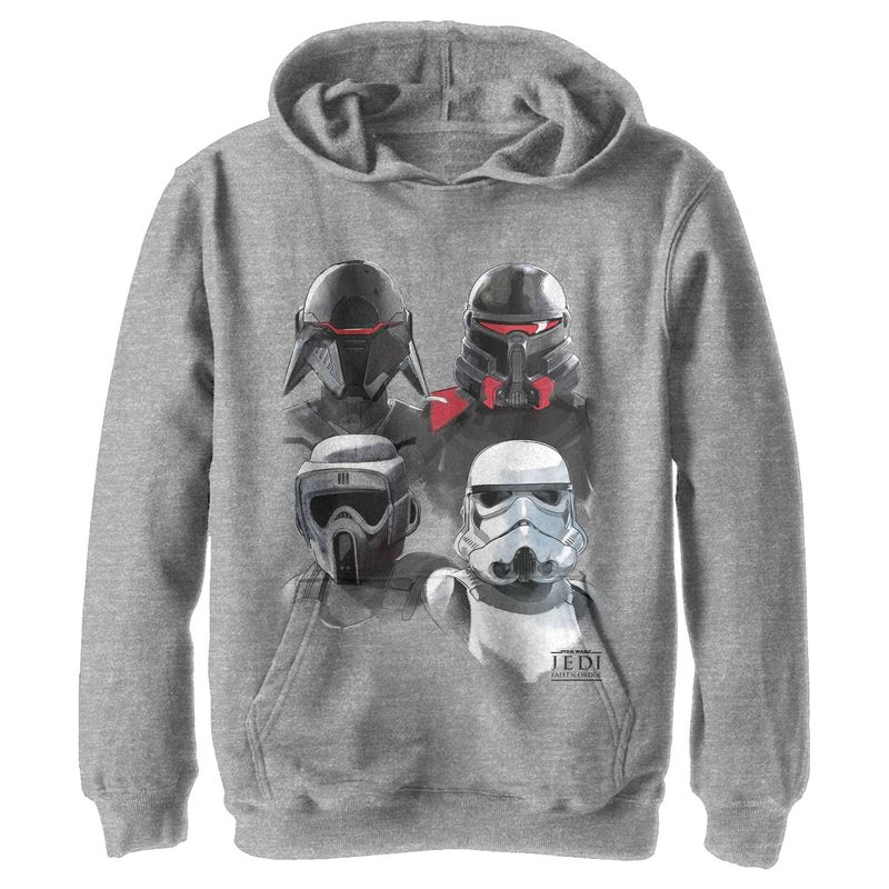Boy's Star Wars Jedi: Fallen Order Darth Vader's Inquisitor Squad Pull Over Hoodie, 1 of 4
