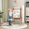 Acoinel Double Sided Art Easel with Storage Bins for Kids - 2 of 4