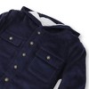 Hope & Henry Boys' Hooded Button Down Shirt Jacket, Kids, X-Large - 4 of 4
