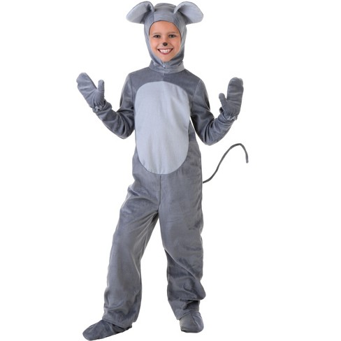 Halloweencostumes.com Medium Child Mouse Costume, Gray/gray : Target