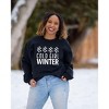 Simply Sage Market Women's Graphic Sweatshirt Cold Girl Winter - 2 of 3