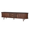 GlasFlength TV Stands and Consoles, Stylish Entertainment Center for Living Room, Modern Design for Classic Interiors, Brown,70.8”*15.5”*18.1" - 4 of 4
