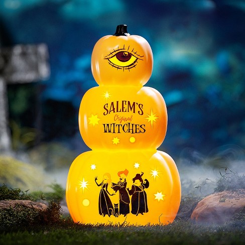 Halloween Decorative Light Up Plastic order Stacked Pumpkins