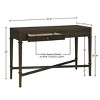 CAVINAS Console Table with Open Bottom Storage Shelf,Entryway Table with Metal Handles,Modern Couch Table for Living Room - 3 of 4