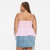 Women's Chiffon Peplum V-Neck Tank Top - Wild Fable™ - 3 of 3