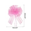 Unique Bargains Bright Metallic Gift Wrapping Large Pull Bow Ribbon for Wedding 5 Pcs - 2 of 4