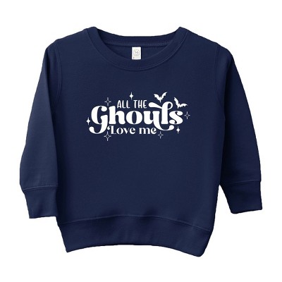 The Juniper Shop All The Ghouls Love Me Diamonds Toddler Graphic Sweatshirt