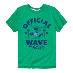 Boys' - Disney - Official Wave Chaser Short Sleeve Graphic T-Shirt - 1 of 4