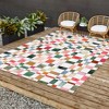 Ninola Design Watercolor checker Yuletide Rug - Deny Designs - image 2 of 3