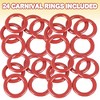 ArtCreaticity Assorted Plastic Carnival Rings - (Pack of 24) - 3 of 4