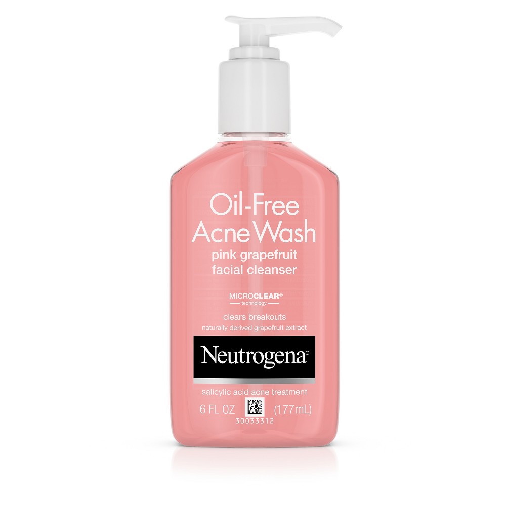 UPC 070501053652 product image for Neutrogena Oil-Free Acne Wash Pink Grapefruit Facial Cleanser | upcitemdb.com