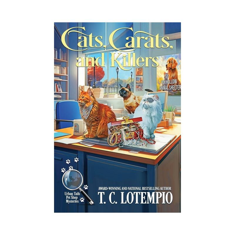 Cats, Carats and Killers - (Urban Tails Pet Shop Mysteries) by  T C Lotempio (Paperback), 1 of 2