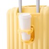 YOOCOZZ 3-Piece Luggage Sets in ABS with Spinner Wheel,Cup Holder,USB Port and Phone Holder - 3 of 4