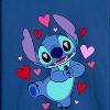 Men's - Lilo and Stitch - Heart Eyes Long Sleeve Graphic T-Shirt - 2 of 4
