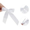 Unique Bargains Fashion Double Ribbon Hair Clips Hairdo Clip 2 Pcs - 2 of 4