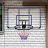 TopComfy Premium Wall Mounted Basketball Hoop 45x29 Inch Shatterproof Backboard with Folding Design for Indoor Outdoor, Black, 44.09"*28.35"*1.18" - 4 of 4
