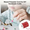 Unique Bargains Waxed Polyester Durable Flexible Beading Cord 1 Roll - 4 of 4