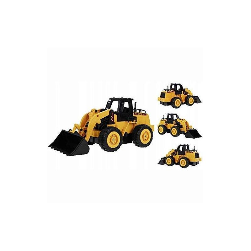 Top Race Fully Functional Remote Control Construction Bulldozer - Kids Size Designed for Small Hands, 4 of 7